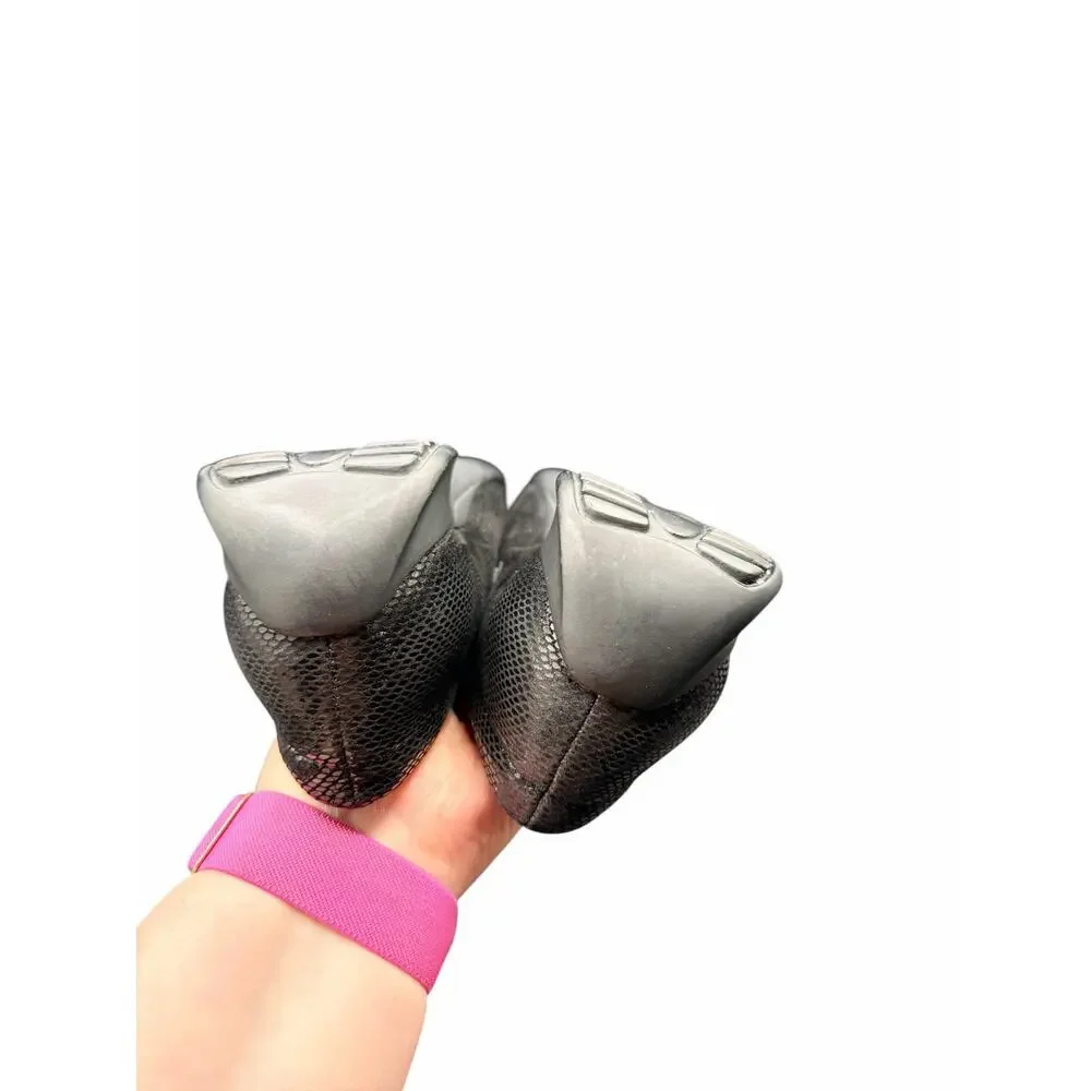 Wolky Mary Jane Shoes Black Leather Comfort EU 40 US 8.5-9